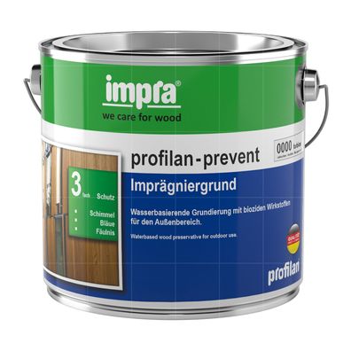 IMPRA Profilan Prevent 0.75 LTR Imprägniergrund Grundierung Holzschutzmittel