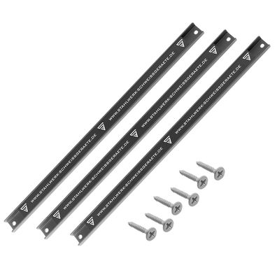Stahlwerk Magnetleiste MWZ-18 ST 3er Set 18" 45 cm Werkzeugleiste Magnetschiene