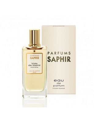 Saphir Vida de Saphir Pour Femme, 50ml Eau de Parfum