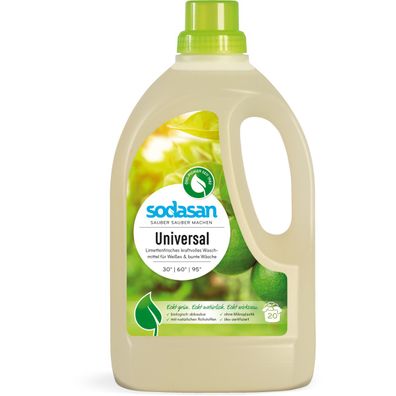 Sodasan Waschmittel Universal Limette 1.5 Liter