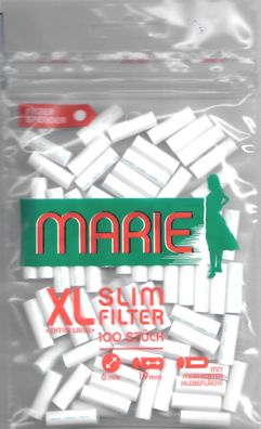 Marie Slim Filter XL 6,0mm 100Stk extra lang 19mm