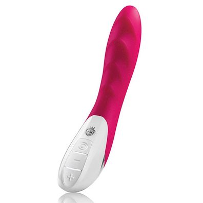 Mystim Vibrator pink Sassy Simon mit Wellenstruktur 8 versch. Progr