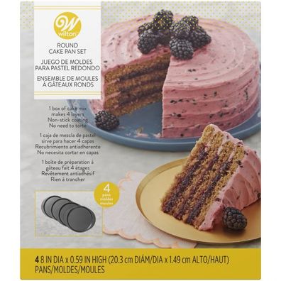 Wilton - Cake Pan Easy Layers - 20cm - Set