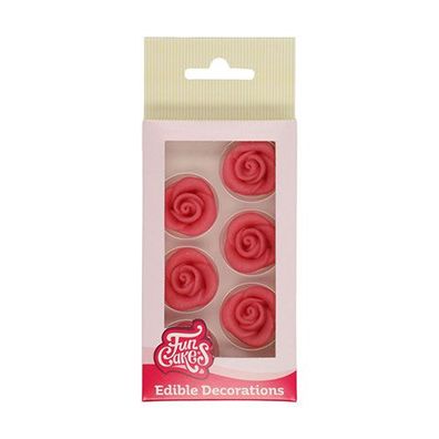 FunCakes - Marzipan Dekorationen - Rosa Rosen