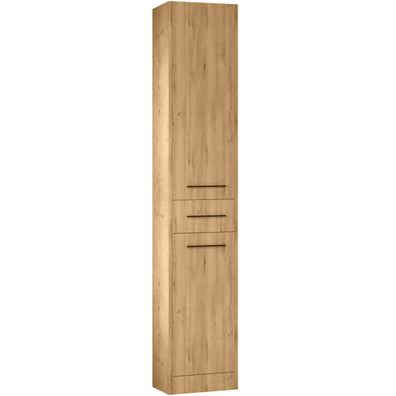 Bad-Hochschrank SLIM SL1 artisan eiche