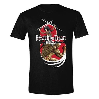 Attack on Titan T-Shirt Mikasa Titan Größe L