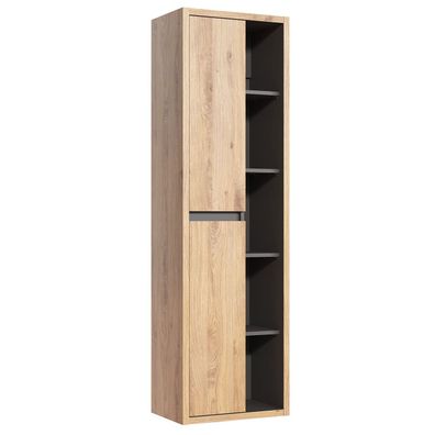 Badezimmerschrank PAROS 801 eiche shetland / graphit