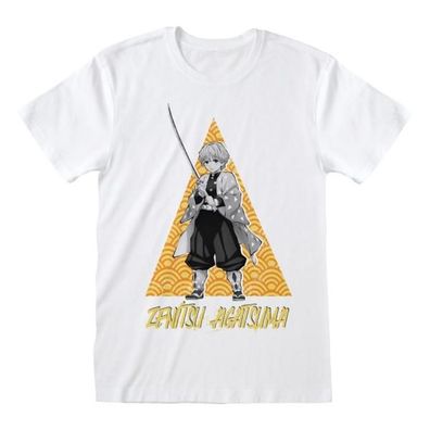 Demon Slayer T-Shirt Zenitsu Tri Größe S