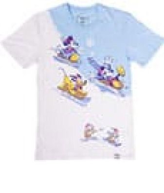 Disney by Loungefly Tee T-Shirt Unisex Mickey and Friends Winter Wonderland Größe X