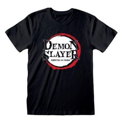 Demon Slayer: Kimetsu no Yaiba T-Shirt Logo Größe S