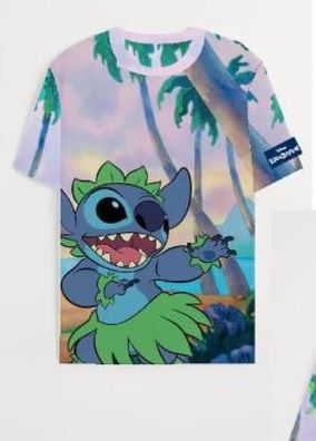 Lilo & Stitch All Over Print T-Shirt Größe L