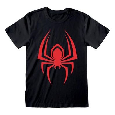 Marvel T-Shirt Miles Morales Hanging Spider Größe S