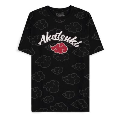 Naruto Shippuden T-Shirt Akatsuki all over Größe XXL