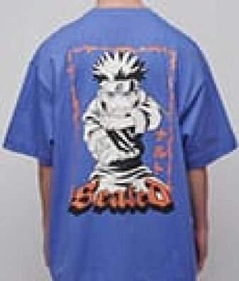 Naruto Shippuden T-Shirt Graphic Blue Größe L