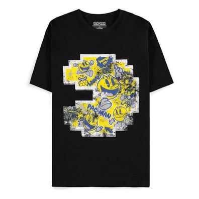 Pac-Man T-Shirt Pixel Größe S