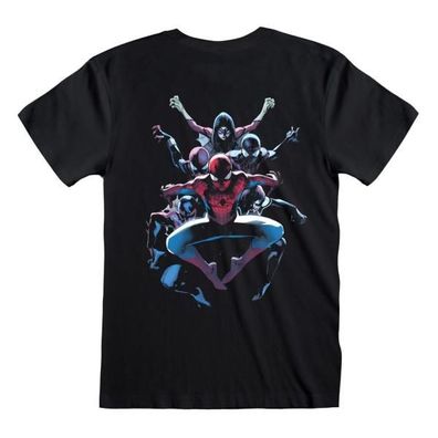 Spider-Man T-Shirt Spiderverse Back Größe S