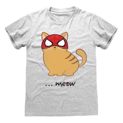 Spider-Man Miles Morales Video Game T-Shirt Meow Größe S