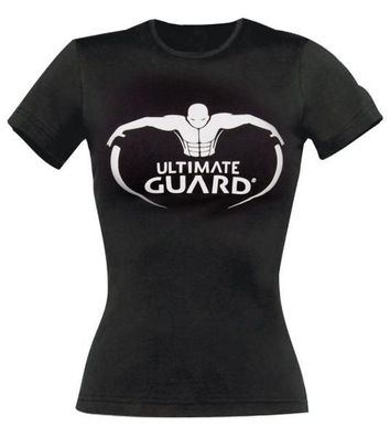 Ultimate Guard Girlie T-Shirt Logo Schwarz Größe M