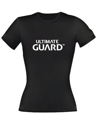 Ultimate Guard Girlie T-Shirt Wordmark Schwarz Größe L