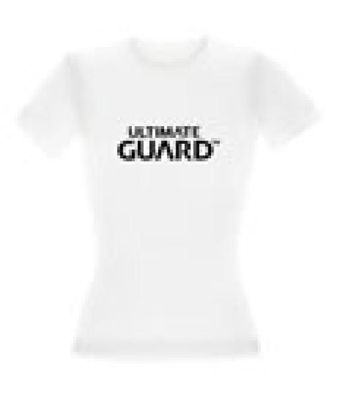 Ultimate Guard Girlie T-Shirt Wordmark Weiß Größe S