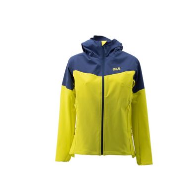 Jack Wolfskin Alpine Trail Softshell Flexshield Texapore O2 Jacke Damen grün