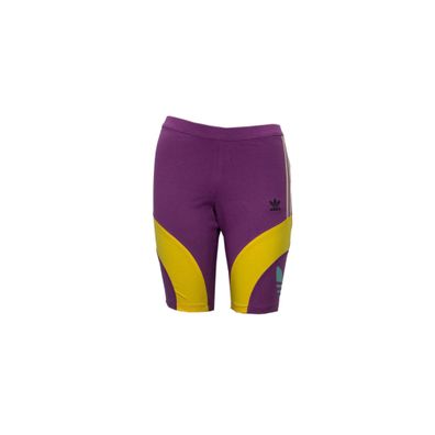 Adidas Originals Cycling Short Hot Pant Damen Hose Radhose Sport Violett FN2905