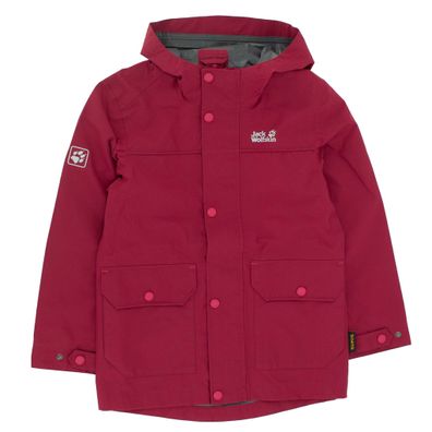 Jack Wolfskin Banner Jacke Windjacke Allwetterjacke Kinder 1607181-2501