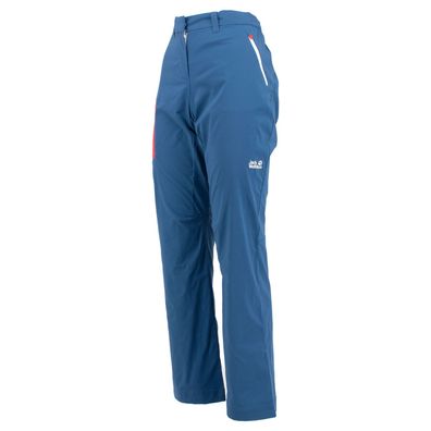 Jack Wolfskin Overland Pants Pro 11 Hike Damen Hose Outdoor Blau 1506141-1130