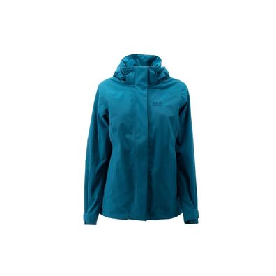 Jack Wolfskin Highland Texapore Hardshell Regenjacke Outdoor Jacke Damen blau