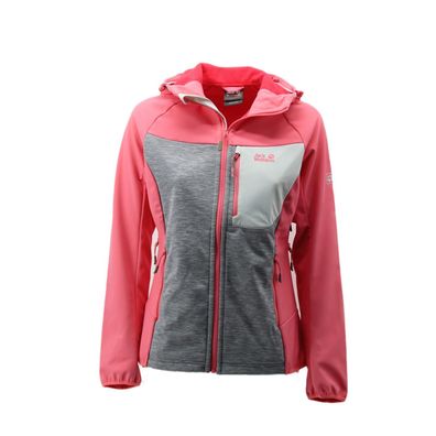 Jack Wolfskin Sky Peak Softshell Jacke HDD Sportive Tech Melange Damen rosa