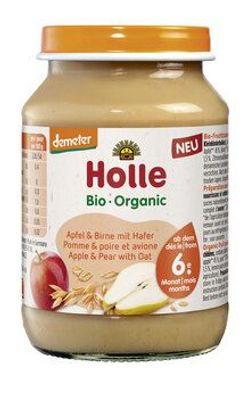 Holle 3x Apfel & Birne mit Hafer 190g