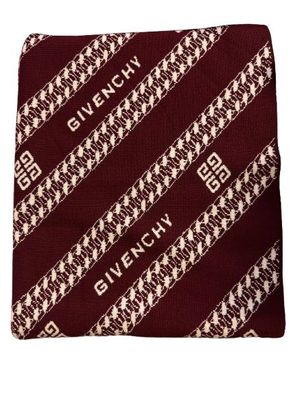 Givenchy Unisex-Adult Logo Chain Scarf Lane Woll Lana Italy