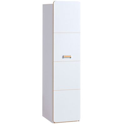 Kleiderschrank LOREN LR2 weiß / eiche nash