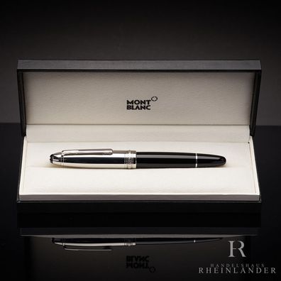 Montblanc Solitaire Stainless Steel Doué Le Grand Füllfederhalter ID 03997 OVP