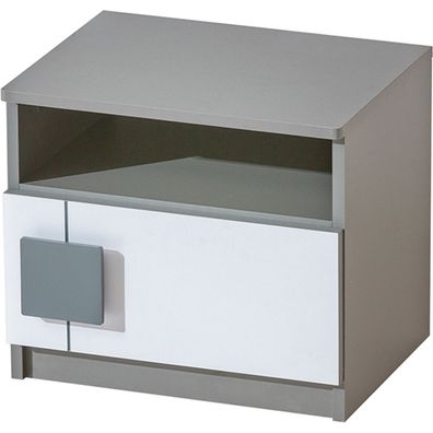 Nachttisch COMI GM12 esche / weiß