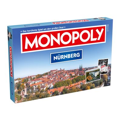 Monopoly - Nürnberg Brettspiel Gesellschaftsspiel Spiel Cityedition Stadtedition