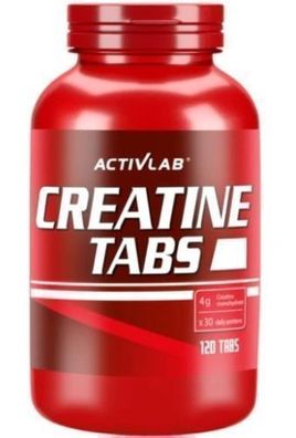 Activlab Creatine Tabletten, 120 Stück - Kraft & Ausdauer Boost