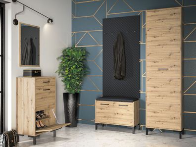 Garderobe MEVIA 1 artisan eiche