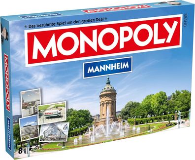 Monopoly - Mannheim Brettspiel Gesellschaftsspiel Spiel Cityedition Stadtedition