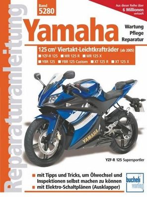 Yamaha 125 ccm-Viertakt-Leichtkrafträder,