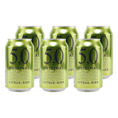 5,0 Original Citrus-Bier (24 x 0,33L)