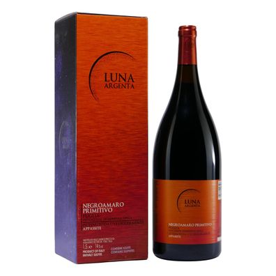 Luna Argenta Negroamaro Primitivo -halbtrocken- 1,5L