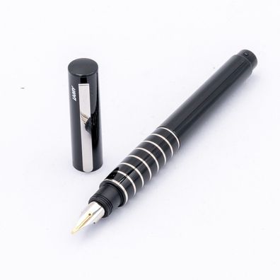 Lamy accent 098 Füller 14K M Schwarz Silber Brilliant