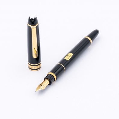 Montblanc Meisterstück 114 Mozart 14K M Schwarz Gold Coated