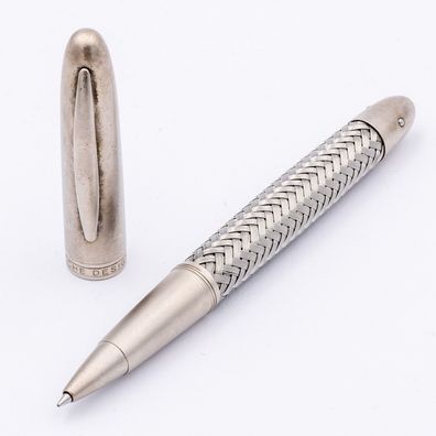 Porsche Design Tex-Flex Rollerball by Faber-Castell Silber