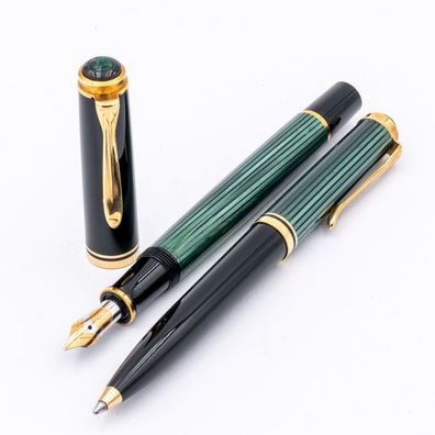 Pelikan Souverän Set Kugelschreiber K 600 Füller M 400 18K M