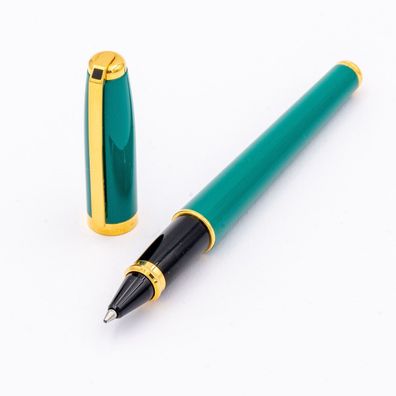 S.T. Dupont Paris Fidelio Rollerball-Pen Laque Vert Lagon Grün Gold