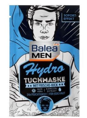 Balea Men Feuchtigkeitsspendende Stoffmaske