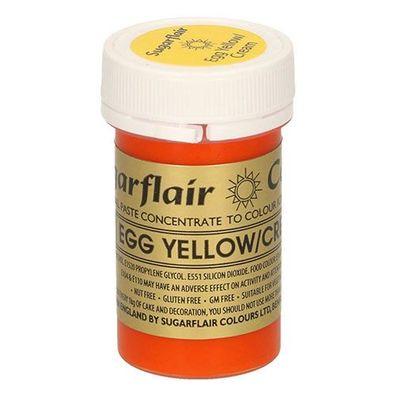 Speisefarben-Paste Sugarflair Egg Yellow - Cream