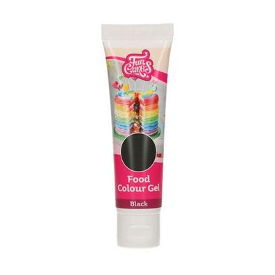 FunCakes Food Colour Gel Schwarz 30g